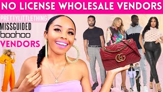 12 No License Wholesale Vendors List  Designer Wholesale Vendor No License Needed [upl. by Caresse]