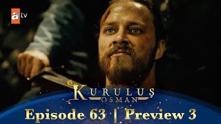 Kurulus Osman Urdu  Season 3 Episode 63 Preview 3 [upl. by Amluz432]