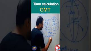 Geography  GMT and Time Zone calculation  JRFNET UPSC UPPCS BPSC viralvideo youtubeshorts [upl. by Aneeb]