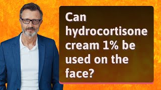 Can hydrocortisone cream 1 be used on the face [upl. by Nyladnek139]