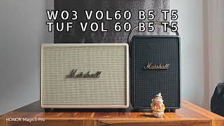 เปรียบเทียบเสียง Marshall Woburn iii VS Tufton Sound Compare [upl. by Igor]