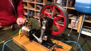 Short video of Gearless Joes Atkinson Cycle Model Engine [upl. by Anilad]