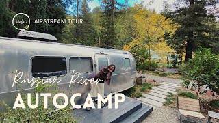 Autocamp Russian River  Glamping in an Airstream [upl. by Dorej]