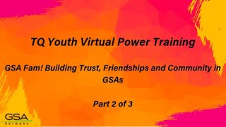 Community Building in GSAs  Part 23 [upl. by Nairda]