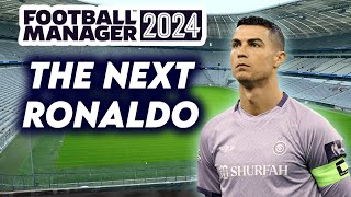 NEW CRISTIANO RONALDO in FM24 is UNSTOPPABLE  Wonderkid to SUPERSTAR [upl. by Eresed]