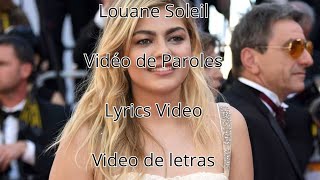 Louane  Soleil Feat P3GASE Paroles Lyrics Video English and Spanish Translation [upl. by Purdy]