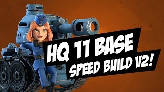 BEST HQ 11 LAYOUT EVER  Boom Beach [upl. by Marcel]