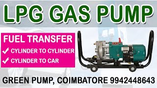 LPG Gas Pumps Everything You Need to Know as a FirstTime User Green Pump Coimbatore 9942448643 [upl. by Shriner]