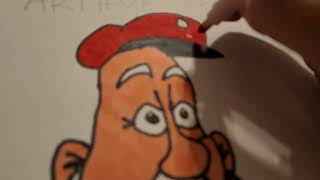 How To Drawing Santa Claus In Coloring From Arthur Christmas [upl. by Britton]