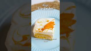 Mango Tres leches 🥭🍰 abimilano masterchefabinasnayak 3milkcake mango cake [upl. by Saxet571]