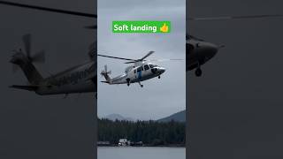 Soft landing viralvideoshort luxuryflight royalhelicopter helicoptershot helicoptermilitary [upl. by Laenej465]