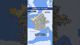 Météo du Samedi 29 Juin au Lundi 1er Juillet 2024 [upl. by Wong]