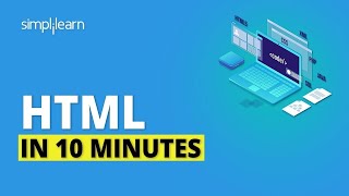 HTML Tutorial For Beginners HTML In 10 Minutes  HTML Basics For Beginners  Simplilearn [upl. by Nam]