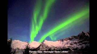 Lofoten  aurora boreale [upl. by Dreddy]