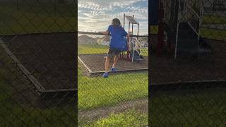 Dad catches son climbing fence 😳 [upl. by Nylia]