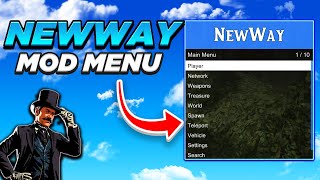 Updated NEWWAY MOD MENU SHOWCASE  RED DEAD ONLINE [upl. by Chill]