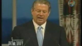 Al Gore Accepts Nobel Peace Prize  Part 1 [upl. by Aizan161]