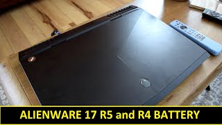 Alienware 17 R5 Battery Replacement [upl. by Beyer228]