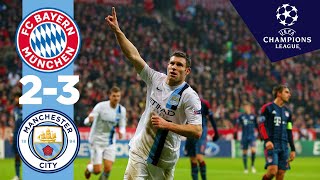 HIGHLIGHTS  Bayern Munich 23 Man City  A Classic Champions League Comeback from 2013 [upl. by Adnalahs764]