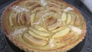 Tarte frangipane pomme tarte maison frangipane pomme [upl. by Lynda683]