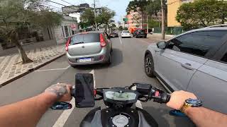 Pov Yamaha mt07 jeskap k4 full pure sound [upl. by Nylasoj]