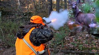 Deer Hunting the Early Pennsylvania Muzzleloader Season 2022 Hunting with a 270 YEAR OLD FLINTLOCK [upl. by Fillander]