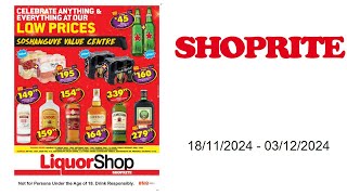 Shoprite specials ZA  18112024  03122024 [upl. by Kallista546]