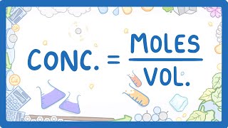 GCSE Chemistry  Moles Concentration amp Volume Calculations 29 [upl. by Nilam35]