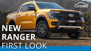 FIRST LOOK New Ford Ranger officially unveiled [upl. by Assirralc701]