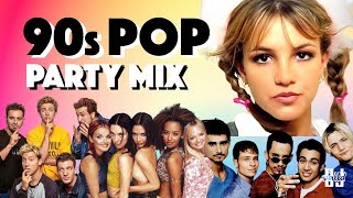 90s Pop Party Mix  Britney x BSB x NSYNC x Spice Girls  djunltd [upl. by Aekahs]