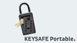 KeySafe Portable Schlüsselbox Schlüsselsafe Kidde Supra [upl. by Aihsenak]