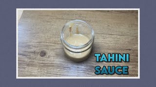 Easy homemade tahini recipe healthy alternative GlobalFood 🇵🇰🇨🇦 [upl. by Annaehs818]