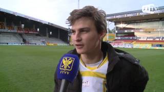 Pieter Gerkens na KV Mechelen  STVV [upl. by Ainola495]