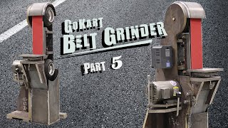 Go Kart Belt Grinder Part 5  Shifter Lifter Belt Tracker Fender VFD [upl. by Itnavart585]