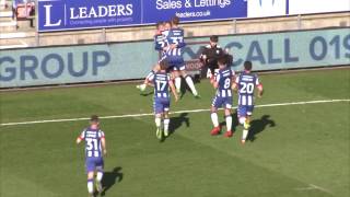 HIGHLIGHTS WIGAN ATHLETIC 3 ROTHERHAM UNITED 2  08042017 [upl. by Balbinder]