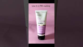 FaceWash to treat acneDr sheths salicylic acid face wash shorts youtubeshorts ashortaday beauty [upl. by Lose]