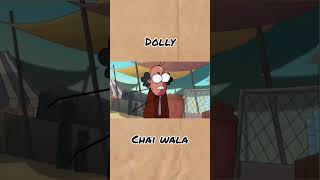 DOLLY CHAI WALA FUNNY SHORT 🤣🤣🤣 DOLLY KI TOPRI trending animation shorts viralshorts short [upl. by Crosse]