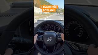 HONDAYA STOPLARINI İZLETEN KANGOO  HONDA CİVİC 15 İVTEC 129 HP [upl. by Nosdivad]