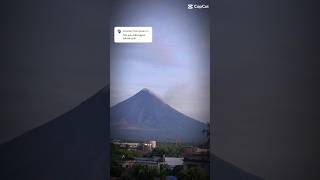 Mayon Volcano Perfect Cone Shape in Albay Province CapCut Edit Version [upl. by Athene]