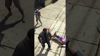 Michael is a menace GTA 5 gta gaming funny [upl. by Oleusnoc]