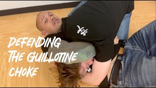 Escape the Guillotine Choke [upl. by Cath]