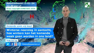 Komende week vrij koud en sneeuw op komst Hoe winters kan het gaan worden in ons land [upl. by Corny]