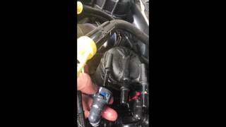 2017 Ford Super Duty Fuel Filter Change 67 Powerstroke [upl. by Nosrak]