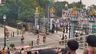 wagah borders paradeamritsar [upl. by Meehyrb229]