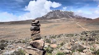 The Trail to Kibo Camp Marangu Route on Kilimanjaro [upl. by Eendyc]