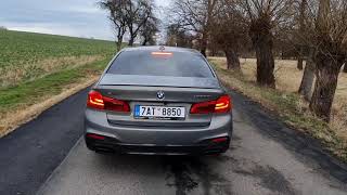 2020 BMW M550i xDrive revs engine amp exhaust sound [upl. by Ervine]