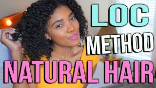 LOC Method For Natural Hair GET Moisturized CURLS [upl. by Tarrant582]