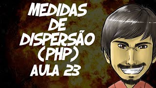 Calculando Desvio Padrão PHP  Medidas de Dispersão Aula 23 [upl. by Cosmo921]