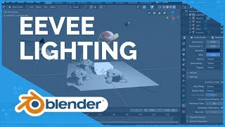 Eevee Lighting  Blender 280 Fundamentals [upl. by Trinatte]