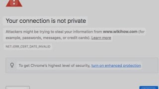 Google chrome  Your connection is not private  Error  Laxman bk official  22 september 2024 [upl. by Schmidt]